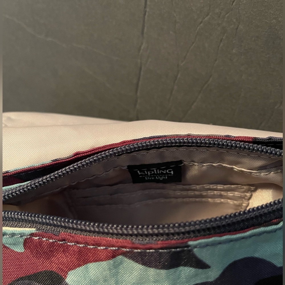 Kipling Selene Camo Wristlet Handbag, NWT - Picture 4 of 8